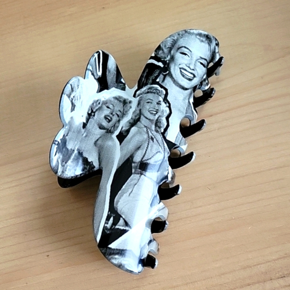 Marilyn Monroe Iconic Prints EMM Hair Clip